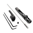 Superlative Arms Rifle-Length Piston System w/Clamp-On Gas Block 0.625" x 1", Black - Superlative Arms