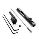 Superlative Arms Mid-Length Piston System w/Clamp-On Gas Block 0.625" x 1", Black - Superlative Arms