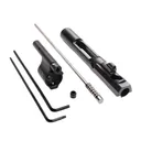 Superlative Arms Carbine-Length Piston System w/Solid Set Screw Gas Block 0.75" x 1", Black - Superlative Arms
