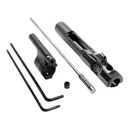 Superlative Arms Carbine-Length Piston System w/Solid Set Screw Gas Block 0.625" x 1", Black - Superlative Arms