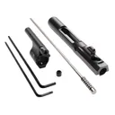 Superlative Arms Mid-Length Piston System w/Solid Set Screw Gas Block 0.625" x 1", Black - Superlative Arms
