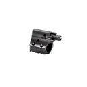JP Enterprises D2 2-Piece Low-Profile Adjustable Gas Block w/Detent Adjustment 0.75", Black - JP Enterprises