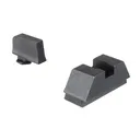 Ameriglo 5X-Large Optic Compatible Sight Set Front/Rear, Black/Black - Ameriglo