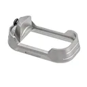 Tyrant Designs CNC Magwell w/Black Screw Fits Glock G17/G22/G31/G34, Gray - Tyrant CNC