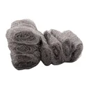 White Distribution #1 Medium Steel Wool, Pack of 8 - White Distribution