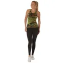 Rothco Womens Camo Workout Performance Tank Top - Woodland Camo, X-Large - Rothco