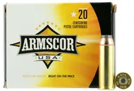 Armscor 240 gr Jacketed Hollow Point .44 Mag Ammo, 20/box - FAC44M2N - Rock Island Armory