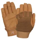 Rothco Mechanics Gloves - Coyote Brown, Small - Rothco