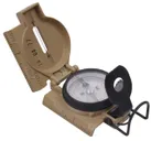 Cammenga G.I. Military Phosphorescent Lensatic Compass - Coyote Brown - Rothco