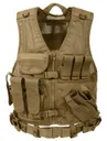 Rothco Cross Draw Molle Tactical Vest - Coyote Brown, Regular - Rothco