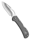 Buck 726 Mini Spitfire Folding Drop Point Knife, Gray - 0726GYS-C - Buck Knives