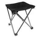 Rothco Collapsible 4 Leg Camp Stool - Black - Rothco