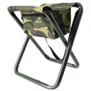 Rothco Deluxe Stool With Pouch - Woodland Camo - Rothco