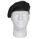 Rothco Wool Monty Beret - Black, Large - Rothco