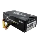 Scorpion Ammo .45 Long Colt 250gr FP 50rd - 45C250FP-S50 - Scorpion Ammo