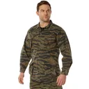 Rothco Vintage Vietnam Fatigue Rip-Stop Shirt - Tiger Stripe Camo, 3X-Large - Rothco