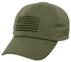 Rothco Tactical Operator Cap With Us Flag - Olive Drab - Rothco