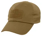 Rothco Tactical Operator Cap With Us Flag - Coyote Brown - Rothco