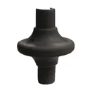Draves Komfort Kiss Kisser Button Black 1 pk. - Draves