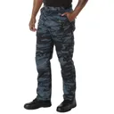 Rothco Color Camo Tactical Bdu Pants - Midnight Blue Camo, Medium - Rothco
