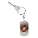 Rothco Marines Dog Tag Key Chain - Rothco