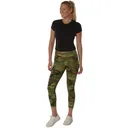 Rothco Womens Workout Performance Camo Leggings With Pockets - Woodland Camo, X-Small - Rothco