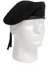Rothco G.I. Style Beret - Black, Head Size 7 - Rothco