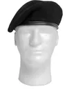 Rothco G.I. Style Beret - Black, Head Size 6 1-2 - Rothco