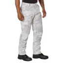 Rothco Color Camo Tactical Bdu Pants - White Camo, 2X-Large - Rothco