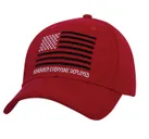 Rothco R.E.D. Remember Everyone Deployed Low Profile Cap - Red - Rothco