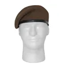 Rothco G.I. Type Inspection Ready Beret - Brown, Head Size 7 3-4 - Rothco