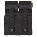 Rothco Molle Double M16 Mag Pouch With Inserts - Black - Rothco