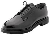 Rothco Uniform Hi-Gloss Oxford Dress Shoe - Regular, Shoe Size 8 - Rothco