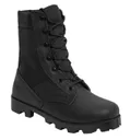 Rothco Black Speedlace Jungle Boots - 9 Inch, Regular, Shoe Size 5 - Rothco