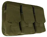 Rothco Universal Triple Mag Rifle Pouch - Olive Drab - Rothco