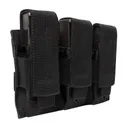 Rothco Molle Triple Pistol Mag Pouch - Black - Rothco