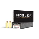 Nosler Match Grade 40 S&W 180 grain Jacketed Hollow Point Handgun Ammo, 50/Box - 51212 - Nosler