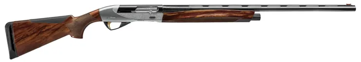 Benelli Ethos 20 Gauge 28" 4rd Semi Auto Shotgun, Walnut/Nickel Engraved - 10472 - Benelli