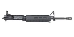 PSA Freedom"AR-15 Upper 16" Nitride 1:7 A2 Mid-Length 5.56 NATO MOE w/ Rear Mbus No BCG/CH - Palmetto State Armory