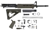 PSA 16" Midlength 5.56 NATO 1:7 Nitride MOE ODG Rifle Kit - 516444601 - Palmetto State Armory