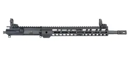 PSA 16" M4 Carbine 1:7 Nitride 13.5" Lightweight M-Lok Freedom Upper w/ MBUS Sight Set - No BCG/CH - Palmetto State Armory