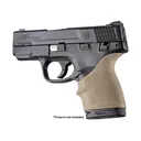 Hogue HandAll Beavertail Grip Sleeve for S&W M&P Shield 45/Kahr P9/P40/CW9/CW40, Flat Dark Earth - 18303 - Hogue