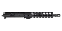 PSA 10.5" Pistol Length 300AAC Blackout Nitride 9" Lightweight M-Lok Freedom Upper - With BCG & CH - 516446429 - Palmetto State Armory
