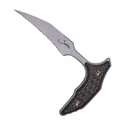 Microtech BEE Marfione Select Push Dagger, Carbon Fiber/Bronze - Microtech Knives