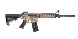 PSA Sabre-15 Forged 14.5" CHF CL M4A1 Rifle with Quad Rail, FDE Anodized - Palmetto State Armory