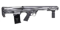 Black Aces Tactical FD12 Bullpup - LH - Distressed White - 12ga - 18.5" - BATBPPDWHTLH - Black Aces Tactical