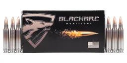 Blackarc Munitions 262 Alpha NAS3 556 77Gr SMK Ammo, 50Rds - Blackarc Munitions
