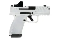 Canik Mete MC9 Ghost 9mm 17rd Pistol w/ MO1 Optic - White/Black - CENTURY INTERNATIONAL
