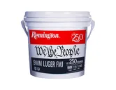 Remington We The People 9mm 115Gr FMJ Ammo Range Bucket, 250Rds - Remington