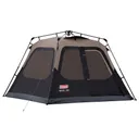 COLEMAN INSTANT CABIN 4 PERSON TENT, BLACK/TAN - Coleman